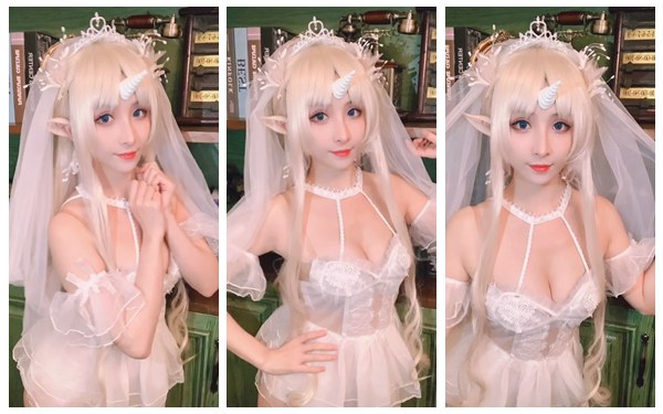 知名动漫Coser@rioko凉凉子 独角兽 HD视频 [1V] -第1张