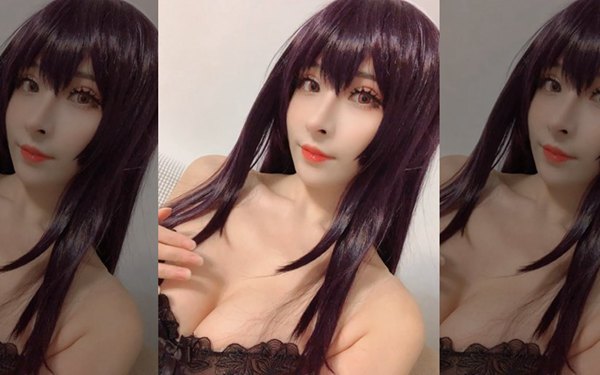 知名动漫Coser@rioko凉凉子-路人女主的养成方法 HD视频 [1V] -第1张