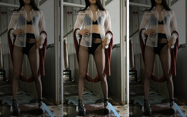 人气coser@稚颜酱 – 废墟黑丝 HD视频 -3 [1V] -第1张